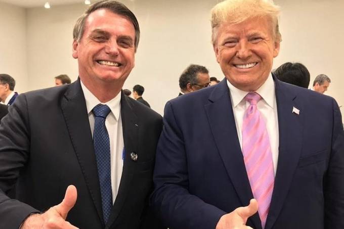 “Ele é um homem muito amado pelo Brasil”, diz Trump em encontro com Bolsonaro