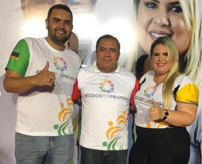 Olho Vivo: Melina esquece do “rombo” que deixou em Piranhas/AL e anuncia irmão para prefeito