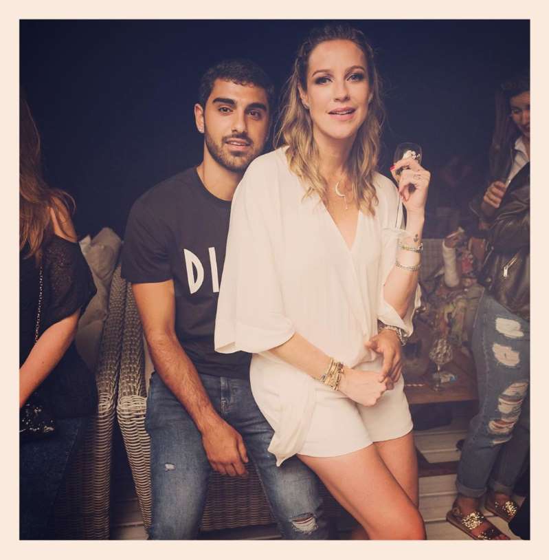 Luana Piovani posa no colo de suposto affair em Portugal