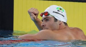 Marcelo Chierighini é ouro nos 100 m livre masculino no Pan de Lima