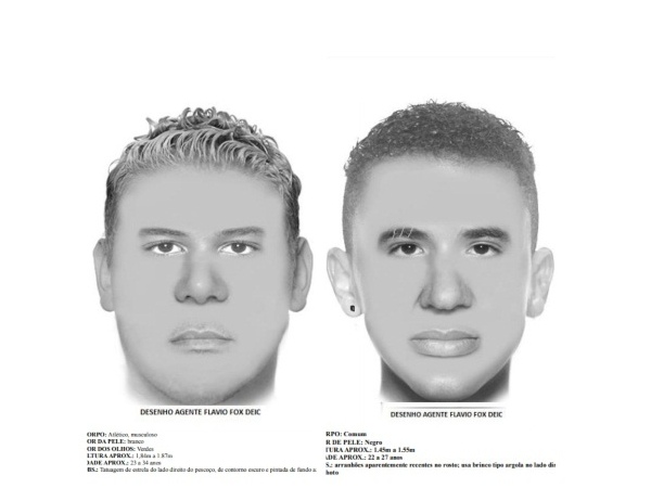 Retrato falado de suspeitos de decepar dedos de comerciante em Arapiraca são falsas