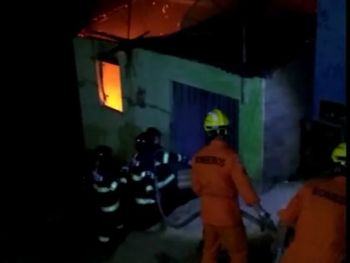 Incêndio destrói residência no município de Branquinha