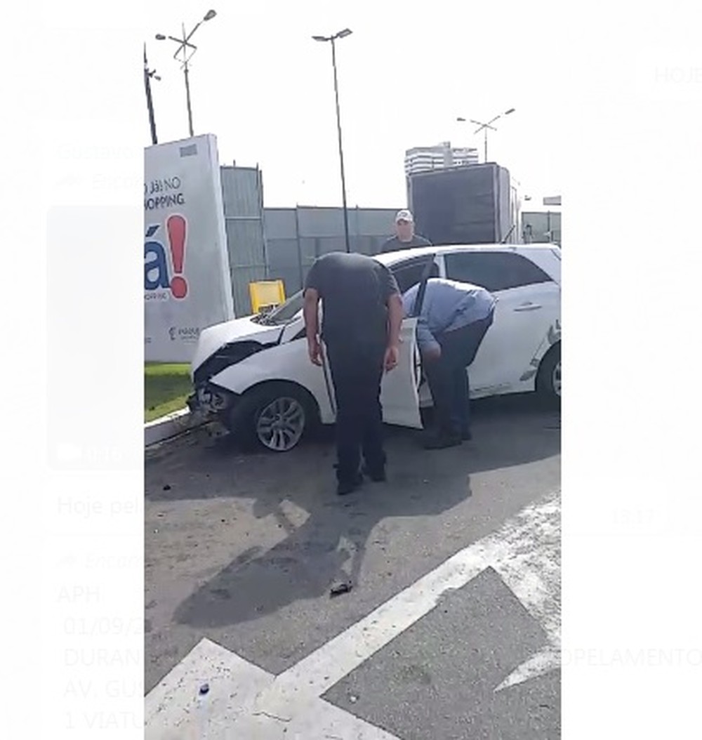 Mulher grávida é atropelada após carro capotar em avenida em Cruz das Almas, Maceió