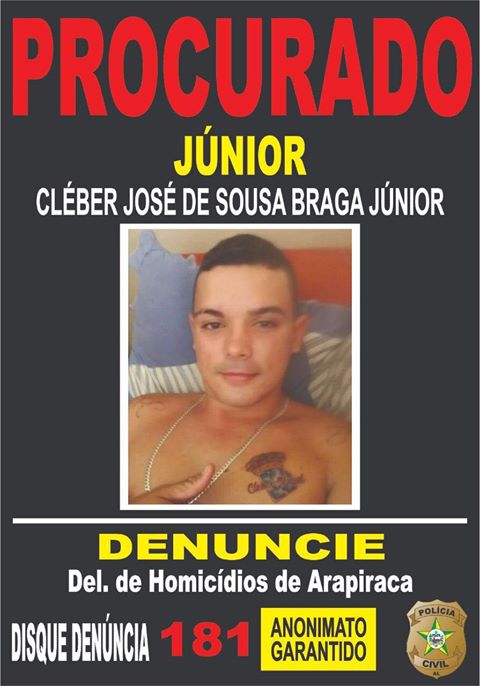 Suspeito no assassinato do professor Vandiele se entrega à polícia; segundo envolvido segue foragido