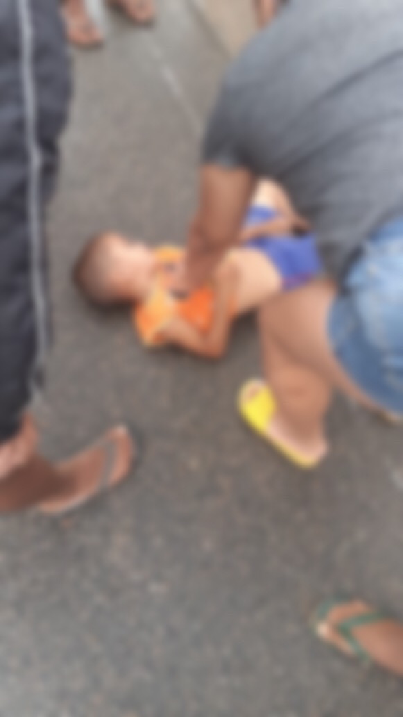 Criança é atropelada por motocicleta ao tentar atravessar rodovia AL-115 em Arapiraca