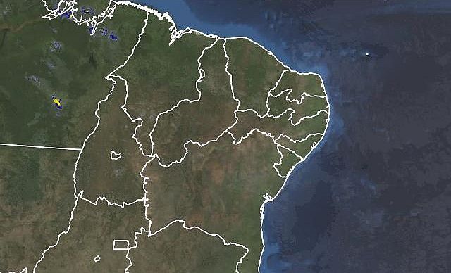 Previsão é de chuvas isoladas e tempo fechado no Nordeste nesta terça