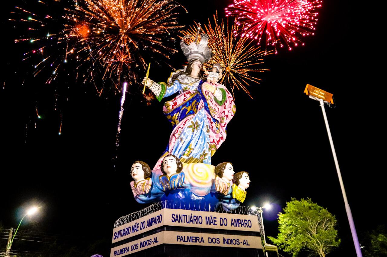 Emoção e fé marcam inauguração do Santuário Mãe do Amparo, em Palmeira