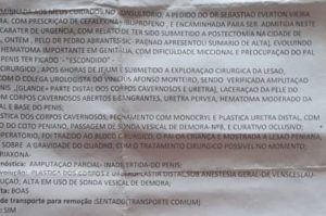 Menino de 3 anos tem parte do pênis amputada durante cirurgia
