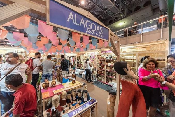 Produtos alagoanos batem recorde de vendas no 13º Salão do Artesanato em São Paulo