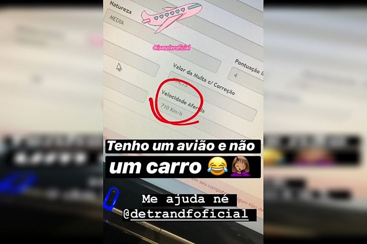 Servidora pública é multada por dirigir à 710km/h