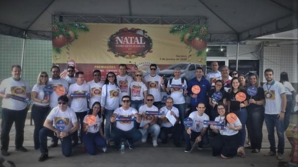 Carreata marca o lançamento da campanha Natal Compartilhado IV