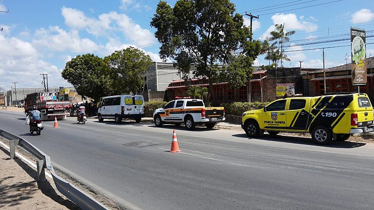 Megaoperação mira veículos de transporte clandestino em Maceió e Região Metropolitana