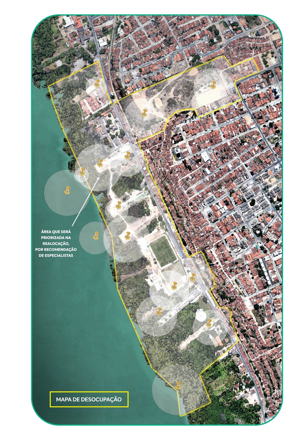 Braskem divulga mapa que delimita área em Maceió incluída em programa de indenizações