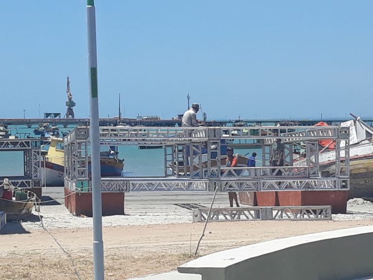 Jornalista denuncia balsa irregular para estouro de fogos de artifícios