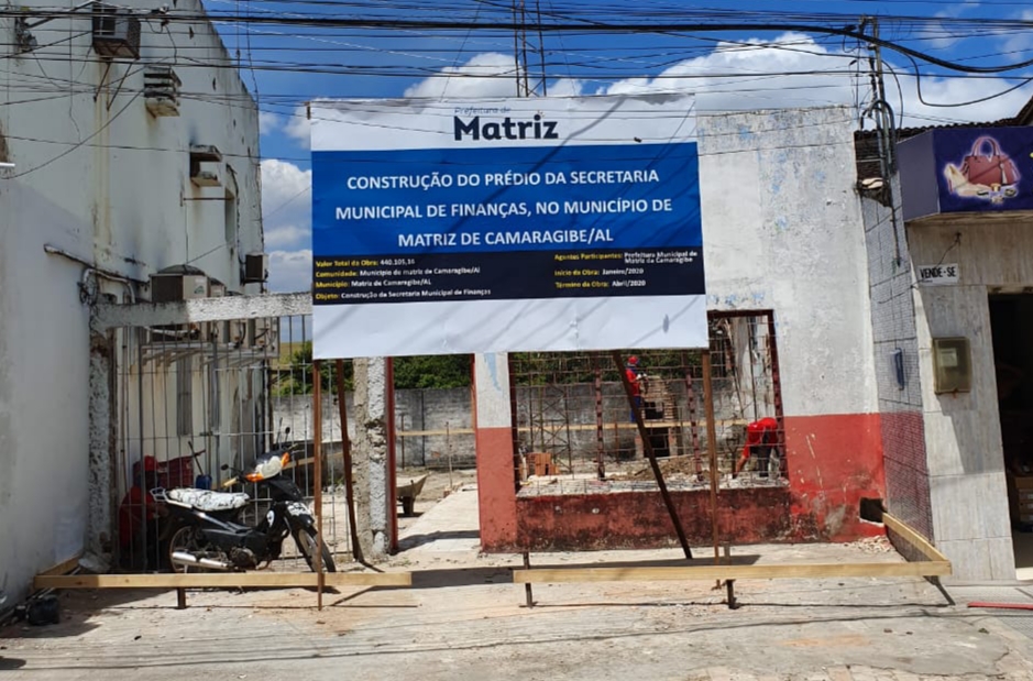 Obras em Matriz do Camaragibe viram alvo de críticas por opositores da cidade