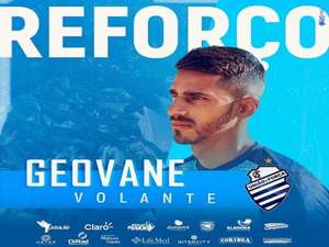 CSA oficializa a chegada do meio-campista Geovane