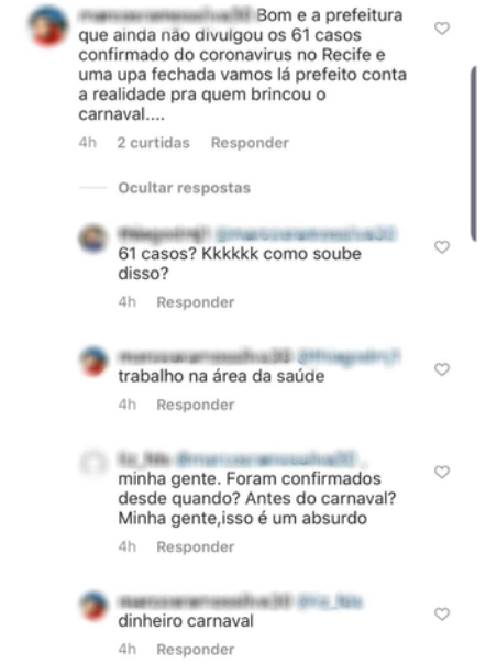 Prefeitura do Recife presta queixa contra internauta que divulgou notícia falsa sobre coronavírus