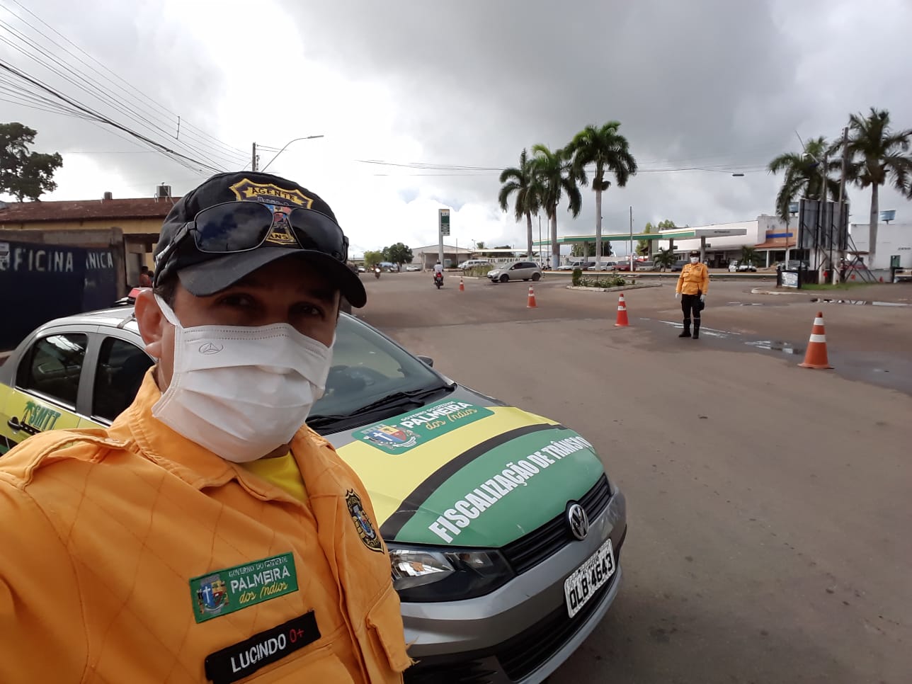 SMTT continua com trabalho de barreiras nas entradas de Palmeira