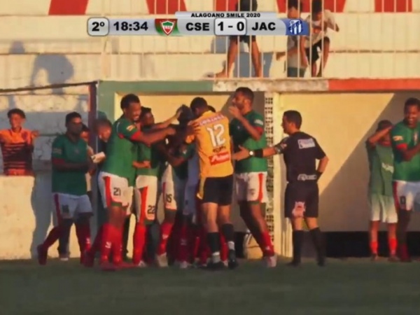CSE vence o Jaciobá por 1×0 e garante vaga no G4 do Campeonato Alagoano