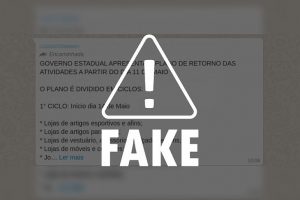 É falsa a lista com supostas datas de retorno das atividades comerciais em Alagoas