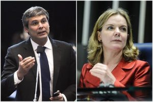 Lindbergh Farias e Gleisi Hoffmann procuram apartamento para morar no Rio