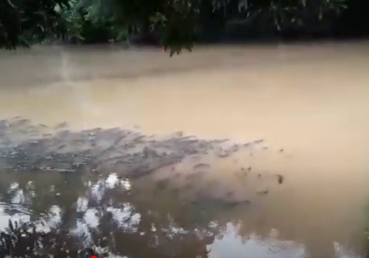 Chuva forte eleva volume de barragem em Palmeira dos Índios