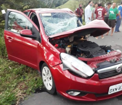 Acidente mata motorista e deixa vereador e filhos feridos em Maribondo