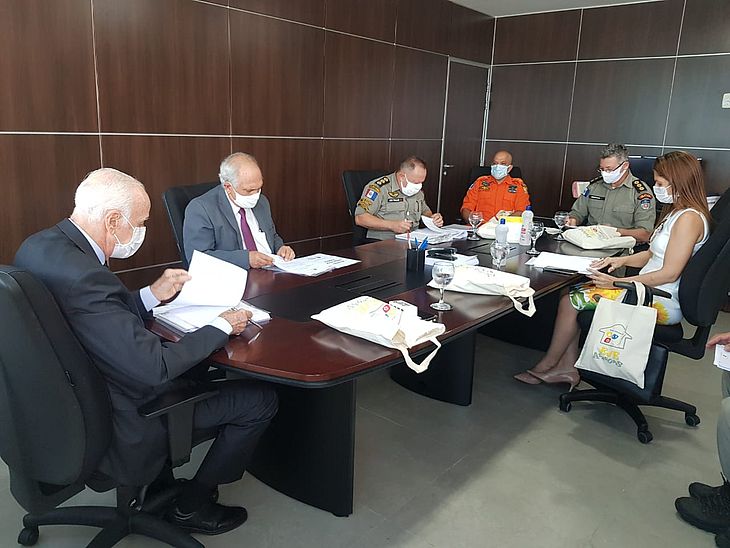 TRE se reúne com segurança pública para definir logística para o período eleitoral