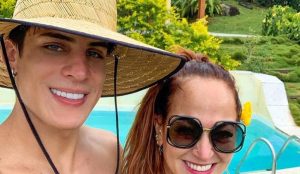 Ex-padrasto de Neymar faz homenagem a Nadine Santos: “Te amo”