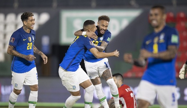 Brasil vence o Paraguai em Assunção e segue 100% nas Eliminatórias