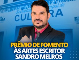 Prefeitura de Palmeira lançará Prêmio Escritor Sandro Melros nesta quinta (17)
