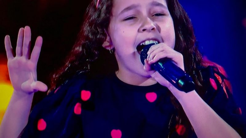Alagoana Lorena França avança para a próxima fase no The Voice Kids
