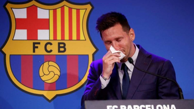 Messi chora em adeus ao Barcelona: “Não é como tinha pensado”