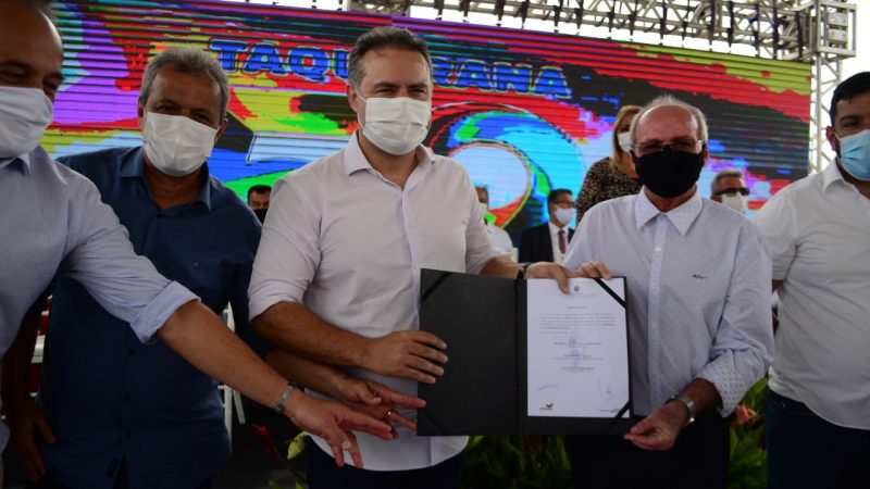 Taquarana recebe investimentos do Governo do Estado no aniversário de emancipação do município