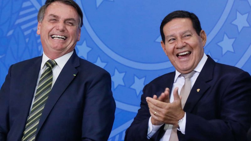 PRTB articula candidatura de Mourão ao governo do Rio e apoio de Bolsonaro