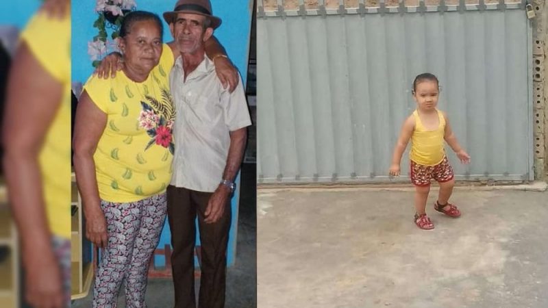 Avós e neta de 2 anos foram mortos por arma branca dentro de casa em São Sebastião, AL, aponta IML