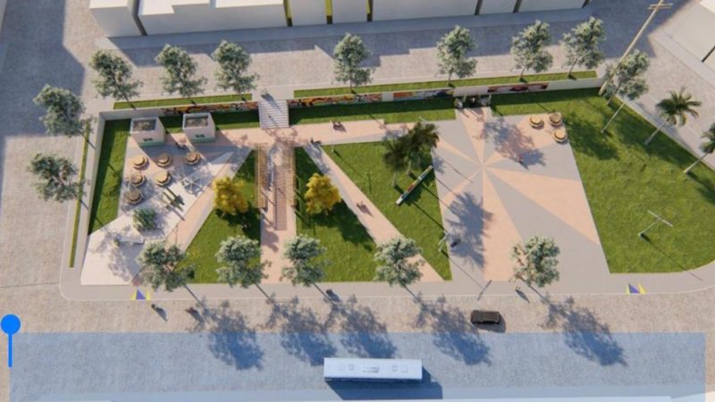 Prefeitura de Palmeira lançará obras da Praça das Casuarinas nos próximos dias