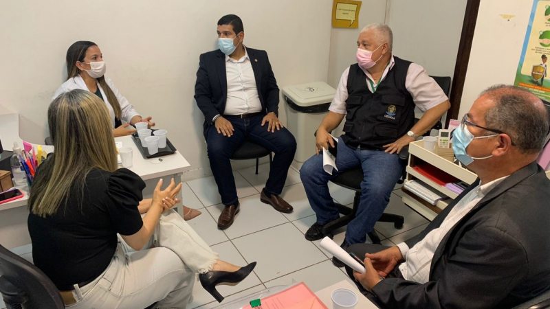 Conselhos inspecionam estrutura da Maternidade Nossa Senhora de Fátima