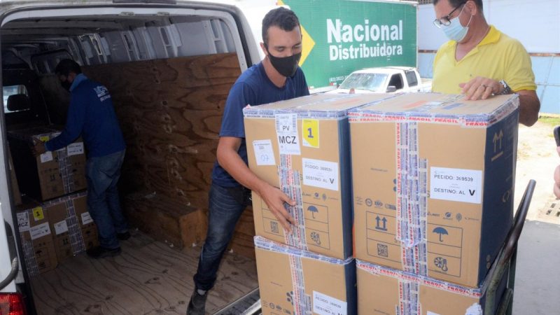 Governo federal envia mais 62.010 doses de vacina contra Covid-19 para AL