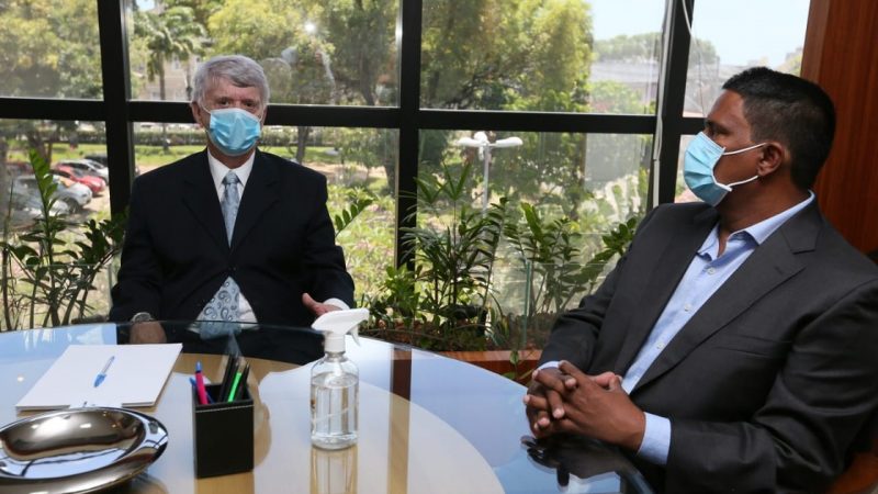 Governador em exercício, Klever Loureiro participa de discussão sobre transferências interestaduais de presos