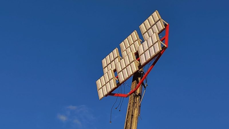 Prefeitura de Palmeira iniciará primeiros testes da nova iluminação do Estádio Municipal