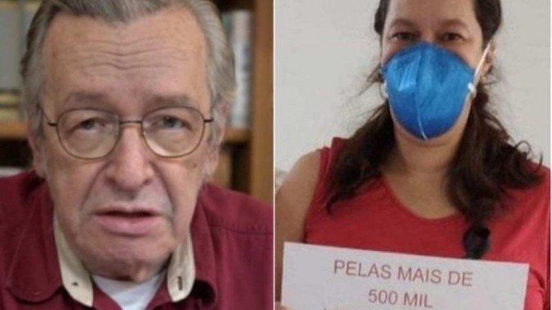Filha de Olavo de Carvalho diz que pode doar herança do pai para campanha de Lula