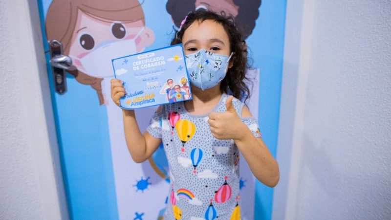 Arapiraca inicia vacinação de crianças de 5 a 11 anos sem comorbidades nesta sexta-feira