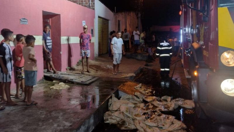Fábrica clandestina de fogos de artifício é atingida por incêndio em Arapiraca