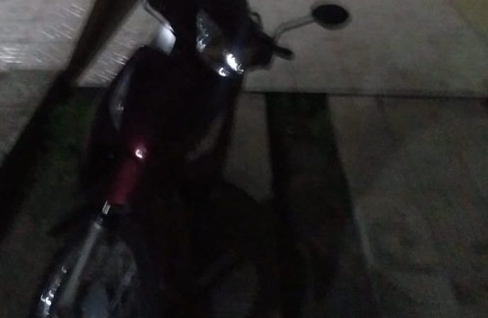 Ladrão arrependido deixa moto nas imediações de onde praticou o furto em Palmeira