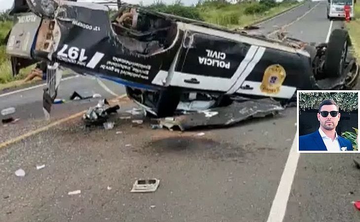 Policial Civil alagoano morre em acidente de carro na Bahia