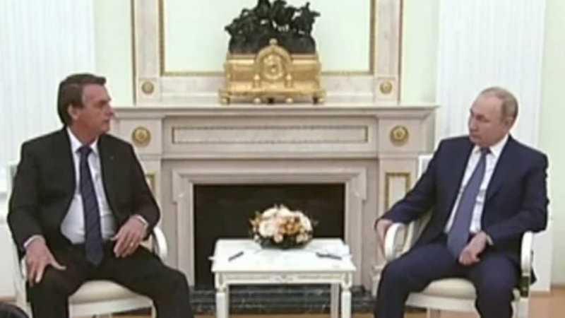 Bolsonaro: “Leitura que tenho de Putin é de alguém que busca a paz”