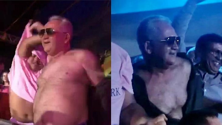 Vídeo: sem camisa em festa, prefeito afirma que “vai comer mais de 20”