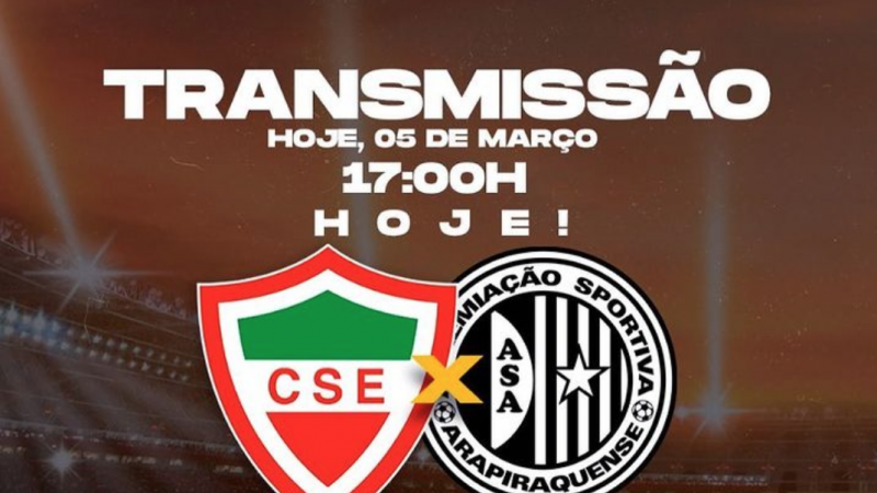 CSE e ASA voltam a se enfrentar pelo Campeonato Alagoano