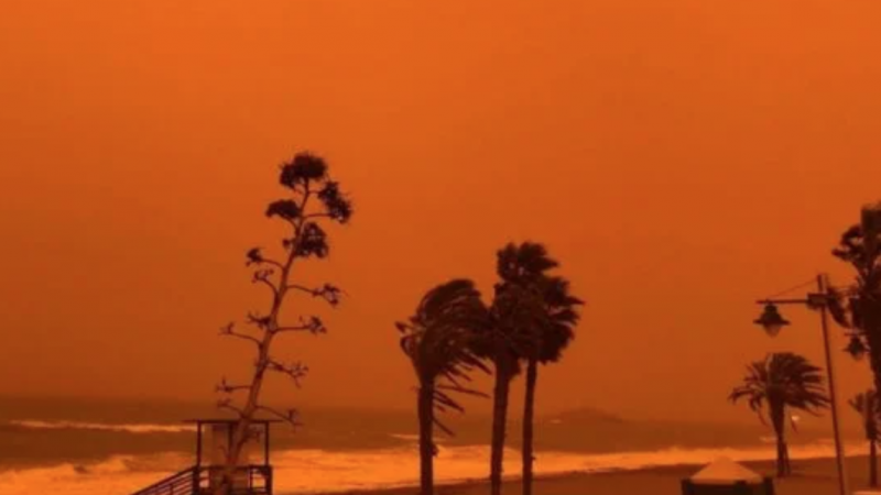 Após tempestade de areia, “chuva de sangue” atinge o Reino Unido